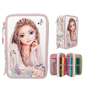 TOPModel 3 Katlı İçi Dolu Kalem Çantası Summer Feeling 413302