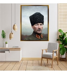 ÇERÇEVELİ ATATÜRK TABLO S549