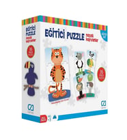 Ca.5028 Ca Games Eğitici Puzzle Neşeli Hayvanlar