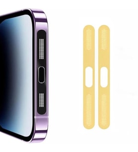 Ally iPhone 14 İçin Anti-Dust Toz Ve Kir Önleyici Sticker 2 Adet Set-(5775) - HEP-1219-3508