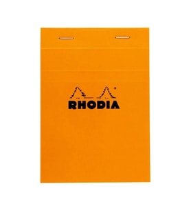 RHODIA 105x148mm A-6 KARELİ BLOKNOT TURUNCU KAPAK 80 YP.