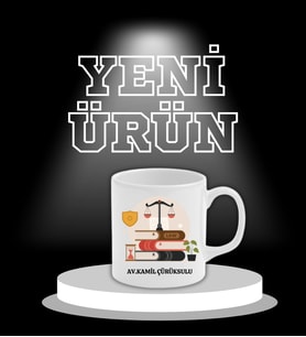 Avukat Kişiye Özel Hediye Seramik Kupa Bardak