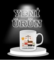 Avukat Kişiye Özel Hediye Seramik Kupa Bardak