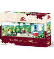 Art Puzzle Verandadaki Misafir 1000 Parça Panorama Puzzle 5349