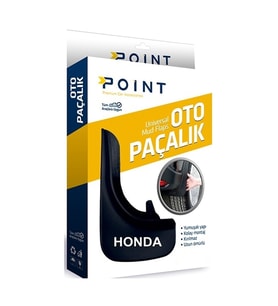 Honda Paçalık Tozluk Çamurluk Universal Siyah 2'li