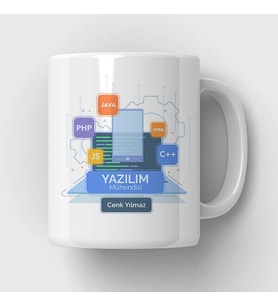 Yazılım Mühendislerine Hediye Kupa Bardak