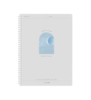 Morning Glory 4000 Çizgili Defter 26x19 cm Gri 11111-87799