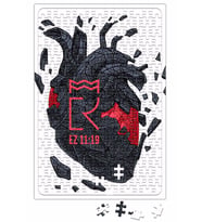 Novo Coraçao Puzzle 240 Parça Yapboz