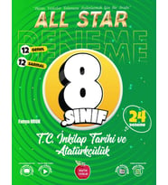 NEWTON 8.SINIF ALL STAR İNKILAP TARİHİ VE ATATÜRKÇÜLÜK DENEME