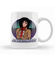 Ackerman Mikasa Mikasa Ackerman 01 Kupa Bardak Porselen