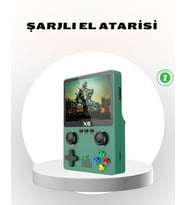 Northcity Taşınabilir Oyun Konsolu 3.5 İnç IPS Ekran - Kompakt Tasarım ve Yaylı Tuşlar