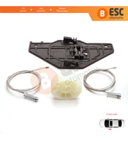 Peugeot Partner Citroen Berlingo MK2 B9 2008-2018 9221ER İçin Elektrikli Ön Sol Cam Kriko Tamir Seti