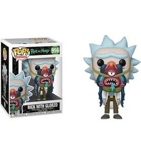 Funko Pop Figür - Animation: Rick & Morty- Rick W/Glorzo (Krem)