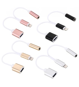 iPhone 14-13-12-11 3.5mm Kulaklık ve Şarj Dönüştürücü-(5775) - HUOBPS2347-2578