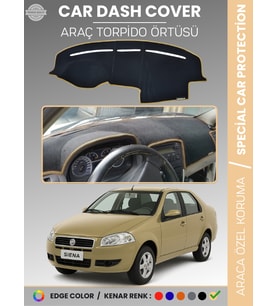 FİAT SİENA (2005-2012) Torpido Örtüsü Ön Göğüs Koruma Araca Özel Kaymaz