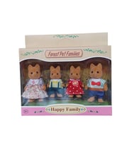 Happy Family Tilki Ailesi 4'lü Figür Seti