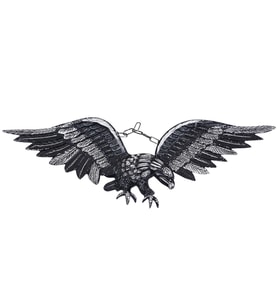 Nusnus Kartal Obje 71x23 cm