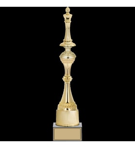 ODAK KUPA - Figürlü Kupalar - Satranç Figürlü Kupalar FG-031 A - 42 cm