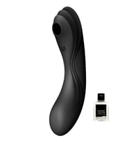 Satisfyer Curvy Trinity 4 Black 2 Motorlu Güçlü Titreşimli Ve Emiş Yapabilen Vibratör+Jel