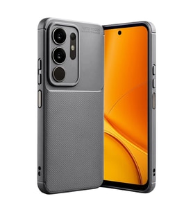 Vivo Y29 4g Auto Focus Karbon Kapak - Gri
