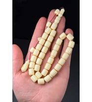 Usta Çalışma Eski Çin Oyun Taşı Mahjong Tesbih