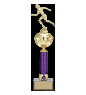 ODAK KUPA - Figürlü Kupalar - Atletizm Kadın Figürlü Kupalar FG-059 A - 46 cm