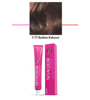 Premium 7.77 Badem Kahvesi - Kalıcı Krem Saç Boyası 50 g Tüp