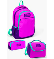 Coral High Kids Pembe Mor 3’lü Okul Çanta Seti SET0114401
