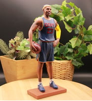 LeBron James 23 Numara Efsane Mega Boy Basketbolcu Biblosu - Lacivert Forma