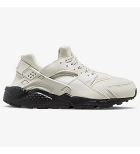 Nike Huarache Run Unisex Sneaker Dar Kalıp Günlük Spor Ayakkabı Krem