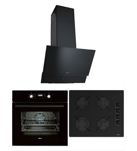 Teka Chef 5 Premium Siyah Ankastre Set (Atv 60 - Gbe 64002 - Hak 627 Bk)