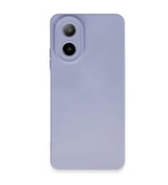 Oppo A38 Kılıf Nano İçi Kadife Silikon - Lila