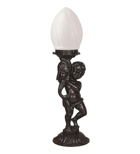 AVONNI BSU-68075-BSY-OP Siyah Boyalı Dış Mekan Aydınlatma E27 Aluminyum Akrilik Cam 20cm