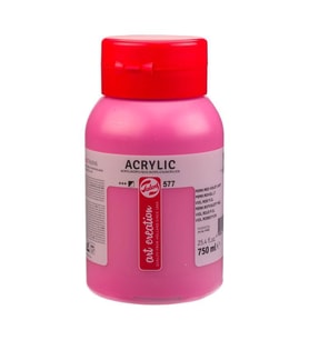 Talens Art Creation Akrilik Boya 750 ml. 577 Permanent Red Violet Light 