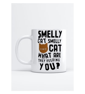 Friends Smelly Cat Phoebe Buffay Baskılı Porselen Kupa Bardak