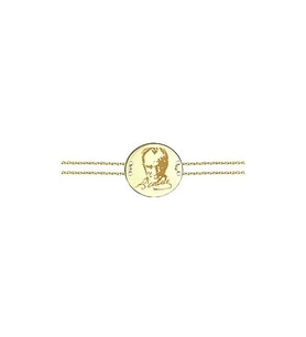 Atatürk Silüeti Ve İmzası Kişiye Özel 24 Ayar Has Altın Kaplama Gümüş Bileklik