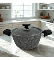 VİVALDİ Granit Derin Tencere 22 cm