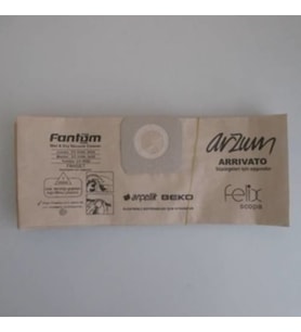 Fantom Shock WD 3200 Süpürge Kağıt Toz Torbası 10 ADET