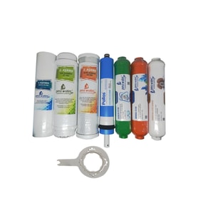 Pera Water Açık Kasa Su Arıtma Cihazlarına Uygun Pallas Mebranlı 7 Li Alkali+mineral Filtre Seti