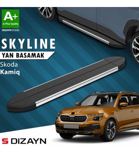 S-Dizayn Skoda Kamiq Skyline Krom Yan Basamak 183 Cm 2019 Üzeri A+ Kalite