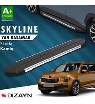 S-Dizayn Skoda Kamiq Skyline Krom Yan Basamak 183 Cm 2019 Üzeri A+ Kalite