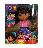 Dora Sesli Benimle Dans Et Dora Bebeği 32 cm - İnteraktif Dans Eden Eğitici Oyuncak (Piller Dahil)