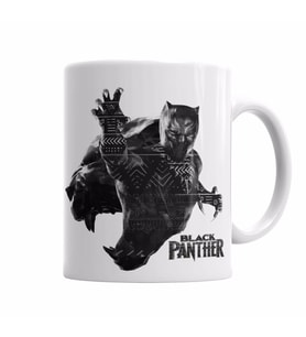 Black Panther Kupa Bardak Porselen