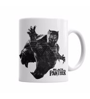 Black Panther Kupa Bardak Porselen