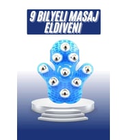Masaj Aleti El Şeklinde Omuz Bacak Bilyeli Masaj Eldiveni El Şekilli