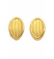 Cigold 22 Ayar Taşsız Küpe OA-K1KÜP0316025645 (Sarı)
