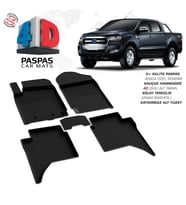 Ford Ranger 4D Araca Özel Havuzlu Kauçuk Paspas 2015 Üzeri (Karışık)
