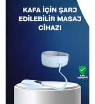 Yumuşak Dokulu Baş Masaj Bandı Günlük Kullanıma
