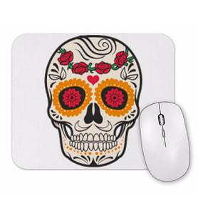 Desenli Kuru  Kafa Mouse Pad