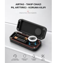 Gözcü Mobil Airtag Pil Süre Arttırıcı 10 Yıl Pil Ömrü Su Geçirmez Kesintisiz Takip Cihazı Kablosuz Taşınabilir Pratik Araç Çocuk Yaşlı Motor Kablosuz Takip Pil Süresi Yükseltici Koruma Kabı